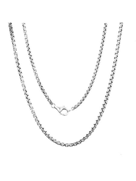 Uomo Srebrny naszyjnik rozmiar: 50 cm. Szare biżuteria dla mężczyzn Uomo, srebrne. Za 195.95 zł.