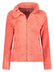 Canadian Peak Kurtka polarowa "Udilas" w kolorze łososiowym rozmiar: XL. Pomarańczowe kurtki damskie Canadian Peak, xl, bez wzorów, z materiału, bez kaptura. Za 100.28 zł.