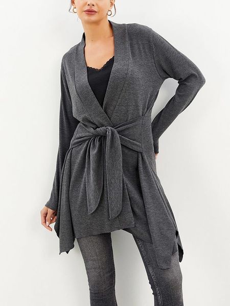 LA Angels Kardigan w kolorze antracytowym rozmiar: L. Czarne kardigany damskie LA Angels, l, bez wzorów. Za 126.45 zł.