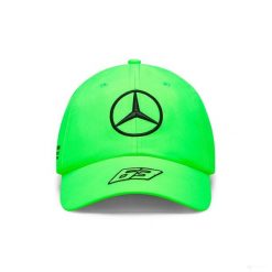 Czapka Mercedes‑AMG Petronas F1 zielona, uniwersalna. Zielone czapki męskie OEM, bez wzorów. Za 81.43 zł.