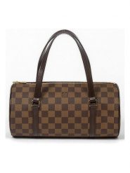 Louis Vuitton Torebka "Papillon 26" w kolorze brązowym - 26 x 13 x 13 cm rozmiar: onesize. Brązowe torebki klasyczne damskie Louis Vuitton, bez wzorów, z materiału, bez dodatków. Za 3,514.99 zł.