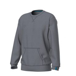 Bluza sportowa na co dzień bawełniana Arena Unisex Crew Sweat Vintage. Szare bluzy sportowe damskie Arena, bez wzorów, z bawełny, bez ramiączek, bez kaptura. Za 339.99 zł.