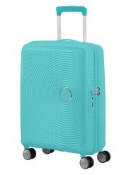 American Tourister Walizka w kolorze turkusowym - 40 x 55 x 20 cm rozmiar: onesize. Niebieskie walizki AMERICAN TOURISTER, bez wzorów, z materiału. Za 461.21 zł.