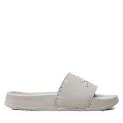 Klapki New Balance. Białe klapki damskie New Balance, bez wzorów, bez obcasa. Za 169.99 zł.