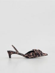 Czółenka z kokardami - wielobarwny. Czółenka damskie Reserved, bez wzorów, z tkaniny, bez obcasa. Za 139.99 zł.