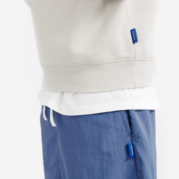 Bluza męska Elementals okrągły dekolt. Brązowe bluzy bez kaptura męskie Decathlon, m, z bawełny. W wyprzedaży za 129.99 zł.