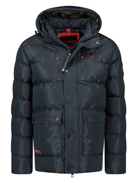 Geographical Norway Kurtka zimowa "Bario" w kolorze granatowym rozmiar: XXL. Niebieskie kurtki męskie Geographical Norway, na zimę, xxl, bez wzorów, bez kaptura. Za 305.29 zł.
