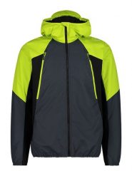 CMP Kurtka narciarska w kolorze szaro-limonkowo-czarnym rozmiar: 46. Czarne kurtki narciarskie i snowboardowe damskie CMP, bez wzorów, z materiału, bez kaptura. Za 252.94 zł.