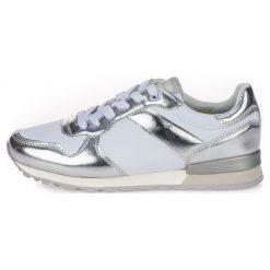 Pepe Jeans tenisówki damskie Verona Greek 36 srebrne. Szare trampki i tenisówki damskie Pepe Jeans, bez wzorów, z jeansu. W wyprzedaży za 256.00 zł.