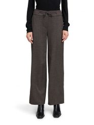 BETTY & CO Spodnie w kolorze szarobrązowo-czarnym rozmiar: 46. Czarne spodnie materiałowe damskie Betty & Co., bez wzorów, z materiału. Za 96.14 zł.