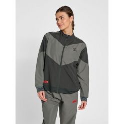 Damska bluza dresowa Hummel Pro Grid. Szare bluzy z kapturem damskie HUMMEL, na jesień, l, z dresówki. Za 255.00 zł.