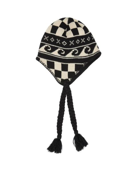 Czapka zimowa dla Mężczyzn PERU Czarny. Czarne czapki męskie Quiksilver, na zimę, bez wzorów, z dzianiny, klasyczne. Za 149.99 zł.