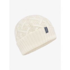 Czapka zimowa Icebreaker Merino Cable Knit Beanie - undyed. Białe czapki męskie Icebreaker, na zimę, bez wzorów, sportowe. Za 130.99 zł.