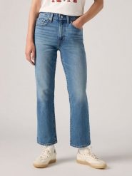 Levi's Dżinsy "725" - Regular fit - w kolorze niebieskim rozmiar: W31/L29. Niebieskie jeansy damskie Levi's, z podwyższonym stanem. Za 288.18 zł.