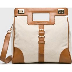 Silvian Heach - Torebka. Shopper bag damskie Silvian Heach, bez wzorów, z bawełny, na ramię, duże, bez dodatków. W wyprzedaży za 339.90 zł.