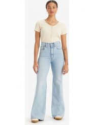 Levi's Dżinsy - Bootcut fit - w kolorze błękitnym rozmiar: W27/L30. Niebieskie jeansy damskie Levi's, z podwyższonym stanem. Za 258.52 zł.