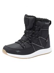 Kangaroos Kozaki zimowe "Leyla" w kolorze czarnym rozmiar: 42. Czarne kozaki damskie Kangaroos, z wełny, bez obcasa. Za 171.12 zł.