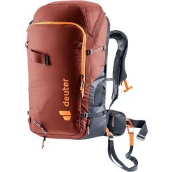 Plecak lawinowy Deuter Alproof Tour 36 + 5 SL - redwood/black. Czarne plecaki damskie Deuter, bez wzorów, z materiału, sportowe. Za 8,196.00 zł.