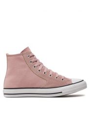 Converse Trampki Chuck Taylor All Star Mixed Materials A06573C Różowy. Czerwone trampki i tenisówki damskie Converse, bez wzorów, z materiału. Za 379.99 zł.