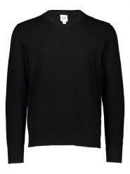 GAP Sweter w kolorze czarnym rozmiar: XL. Czarne swetry męskie GAP, xl, bez wzorów, z bawełny, bez kołnierzyka. Za 96.60 zł.