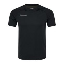 Koszulka termoaktywna dla dorosłych Hummel First Performance Jersey S/S. Czarne bielizna termoaktywna męska HUMMEL, s, bez wzorów, z jersey. Za 70.00 zł.