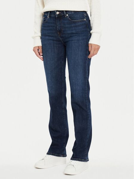 Tommy Hilfiger Jeansy WW0WW42490 Granatowy Bootcut Fit. Niebieskie jeansy damskie Tommy Hilfiger. Za 399.99 zł.