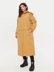 Hunter Płaszcz przejściowy HARW0014242 Brązowy Regular Fit. Brązowe płaszcze damskie Hunter, xs, bez wzorów, z syntetyku. Za 649.99 zł.