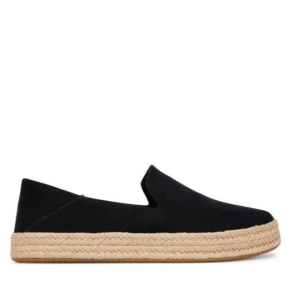 Espadryle Toms. Czarne espadryle damskie Toms, bez wzorów, bez obcasa. Za 349.99 zł.