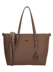 Charm Shopper bag "Birmingham" w kolorze jasnobrązowym - 41 x 27 x 14 cm rozmiar: onesize. Brązowe shopper bag damskie Charm, bez wzorów, z materiału, na ramię, bez dodatków. Za 157.32 zł.
