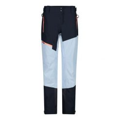 Spodnie damskie narciarskie CMP 32W4196. Niebieskie spodnie materiałowe damskie CMP, bez wzorów, sportowe. W wyprzedaży za 559.99 zł.