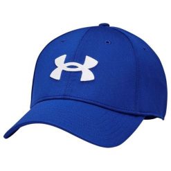 Czapka z daszkiem męska Under Armour Blitzing. Białe czapki męskie Under Armour, bez wzorów, sportowe. Za 73.99 zł.