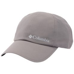 Czapka z daszkiem męska Silver Ridge IV Ball Cap. Szare czapki męskie Columbia, bez wzorów, z elastanu, sportowe. Za 119.99 zł.