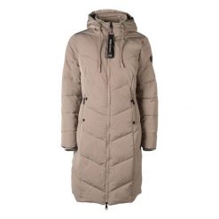 Parka dla kobiet HKM Toronto. Brązowe parki damskie HKM, m, z aplikacjami, z polaru. Za 539.00 zł.