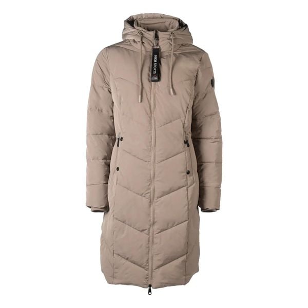Parka dla kobiet HKM Toronto. Brązowe parki damskie HKM, m, z aplikacjami, z polaru. Za 539.00 zł.