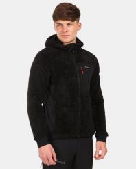 Męska pluszowa bluza polarowa z kapturem Kilpi NORKA-M. Czarne bluzy z kapturem męskie Kilpi, m, z materiału. Za 422.05 zł.