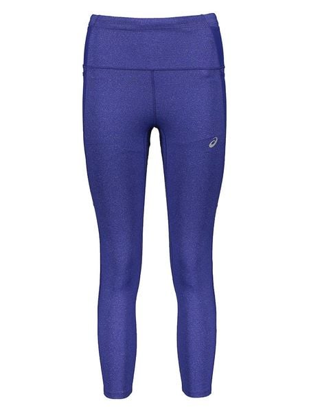 Asics Legginsy funkcyjne "Distance Supply" w kolorze niebieskim rozmiar: S. Niebieskie legginsy damskie Asics, s, bez wzorów. Za 118.84 zł.