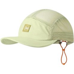 Czapka z daszkiem BUFF 5 PANEL AIR CAP SARET. Zielone czapki męskie Buff, bez wzorów, sportowe. Za 137.99 zł.