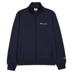 Bluza na co dzień męska CHAMPION na zamek stójka. Niebieskie bluzy bez kaptura męskie CHAMPION, l, z bawełny. Za 274.00 zł.