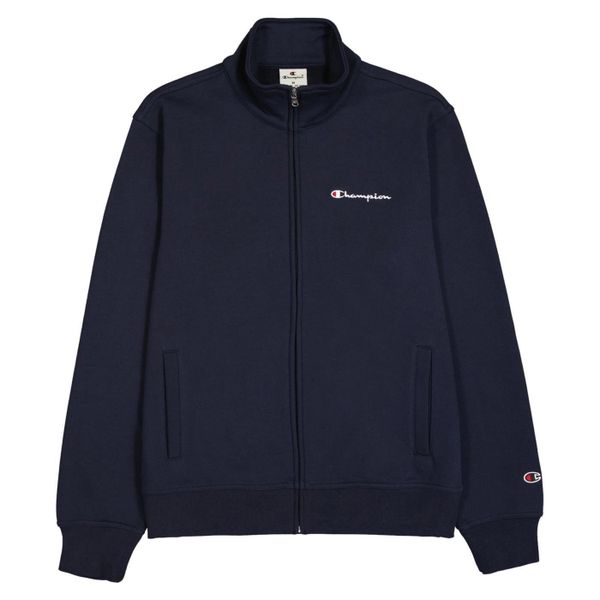 Bluza na co dzień męska CHAMPION na zamek stójka. Niebieskie bluzy bez kaptura męskie CHAMPION, l, z bawełny. Za 274.00 zł.