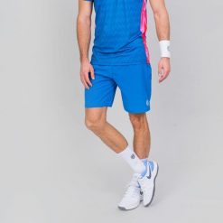Krótki Bidi Badu henry 2.0 tech. Niebieskie szorty męskie BIDI BADU, bez wzorów, z materiału. Za 168.85 zł.