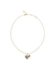 Guess Naszyjnik JUBN04 690JW Złoty. Żółte naszyjniki damskie Guess, złote. Za 189.99 zł.