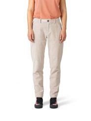 Hannah Spodnie sztruksowe "April" w kolorze kremowym rozmiar: 36. Brązowe spodnie materiałowe damskie Hannah, bez wzorów, ze sztruksu. Za 295.99 zł.