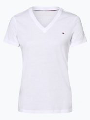 Tommy Hilfiger T-shirt Kobiety Bawełna biały, XXL. Białe t-shirty damskie Tommy Hilfiger, xxl, bez wzorów, z bawełny, bez kołnierzyka. Za 189.95 zł.