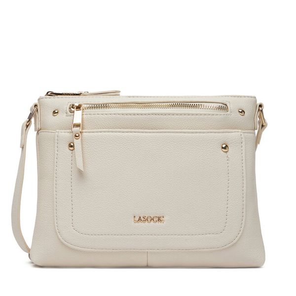 Torebka Lasocki. Brązowe listonoszki damskie Lasocki, bez wzorów, bez dodatków. Za 159.99 zł.