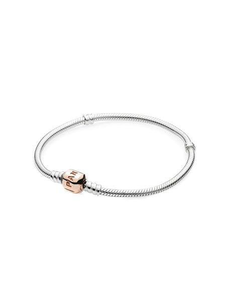 Pandora Srebrna bransoletka rozmiar: 20. Czerwone bransoletki damskie Pandora, srebrne. Za 254.95 zł.