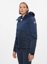 Rossignol Kurtka narciarska Terrain RLLWJ14 Granatowy Regular Fit. Niebieskie kurtki narciarskie i snowboardowe damskie Rossignol, l, bez wzorów, z syntetyku, bez kaptura, narciarskie. Za 2,459.00 zł.