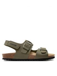 Geox Sandały J Ghita Boy J358LD 000BC C3009 S Khaki. Brązowe sandały chłopięce Geox, ze skóry, bez zapięcia. Za 239.99 zł.