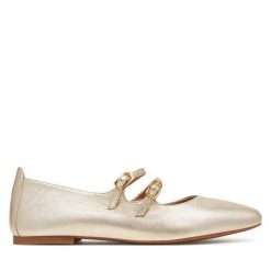 Baleriny Unisa. Żółte baleriny damskie Unisa, bez wzorów, bez obcasa. Za 279.99 zł.