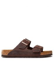 Birkenstock Klapki Arizona Bs 0452761 Brązowy. Brązowe klapki i japonki męskie Birkenstock, z nubiku. Za 489.00 zł.