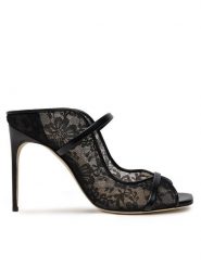 MALONE SOULIERS Klapki Noah 90-16 Czarny. Czarne klapki damskie MALONE SOULIERS, bez wzorów, z materiału, bez obcasa. Za 2,249.00 zł.